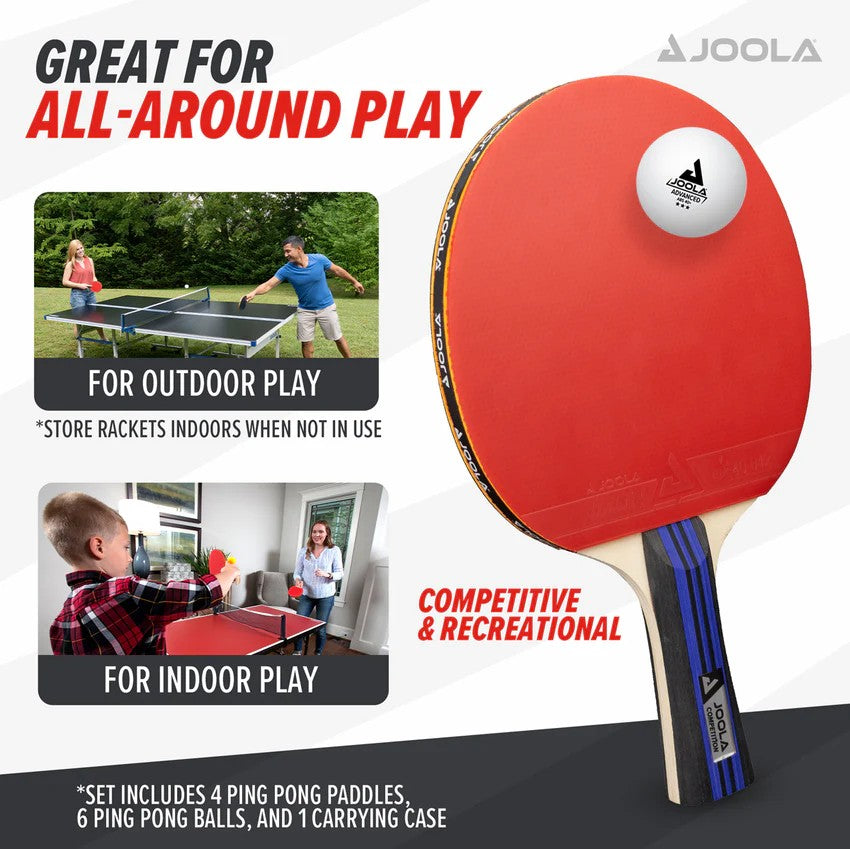 SET MESA DE TENIS JOOLA FAMILIA AVANZADO