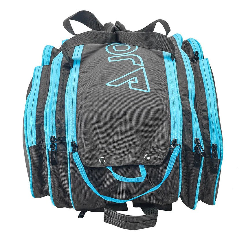BOLSA DE PICKLEBALL JOOLA TOUR ELITE PRO NEGRO AZUL CLARO