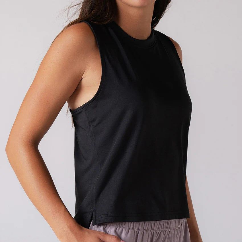 JOOLA MUJER COURT TANK NEGRO