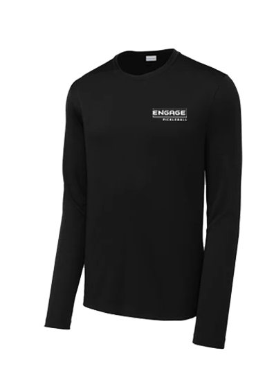 ENGAGE VICTORY UV CAMISETA DE MANGA LARGA NEGRA PARA HOMBRE