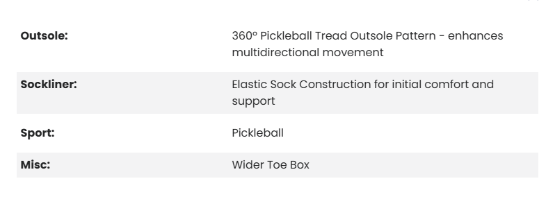 HEAD MOTION PRO PICKLEBALL NEGRO