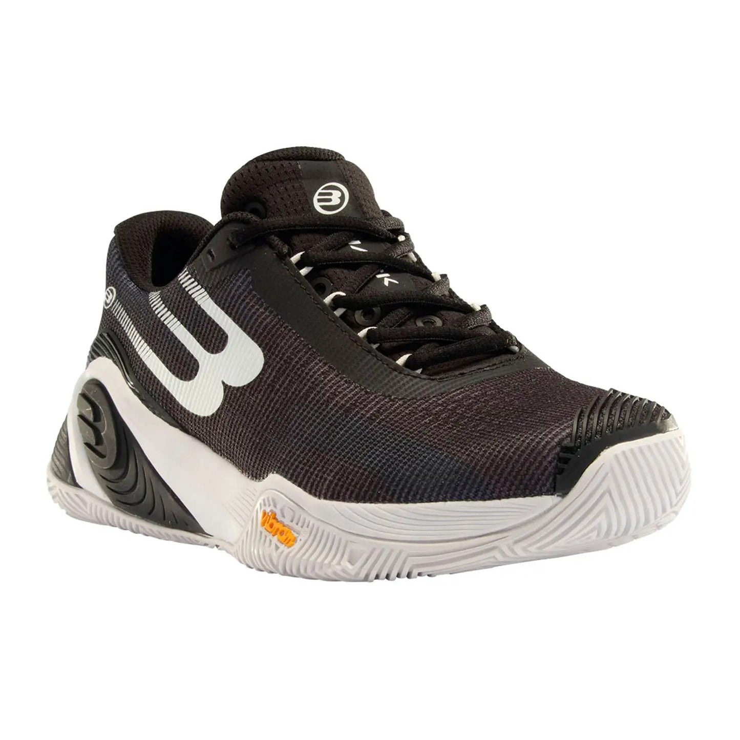 ZAPATILLAS BULLPADEL HACK VIBRAM 24V NEGRAS