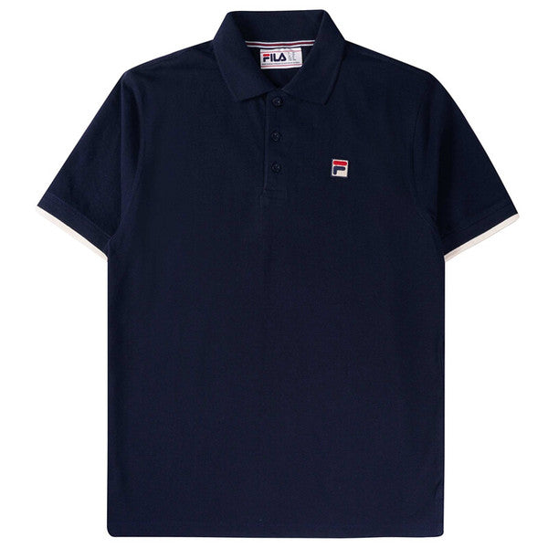 POLO FILA PIQUE AZUL