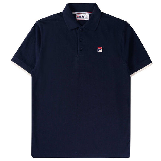 POLO FILA PIQUE AZUL